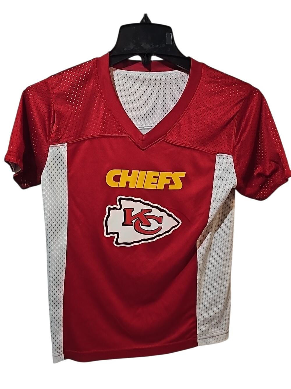 Kansas City Chiefs NFL FLAG Youth Medium Reversible Jersey